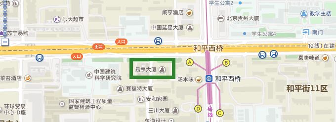 易亨大厦地图